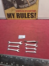 Job Lot of Vintage Small Sized Britool Spanners A/F & BA Mainly Good Condition