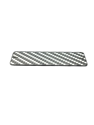 Carbon Fiber Pattern License Plate Delete - Picture 2 of 7
