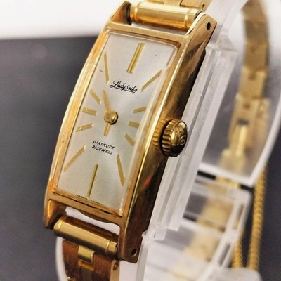 Lady Seiko Watch 14K Gold Filled Manual Wind 21 Jewels Vintage