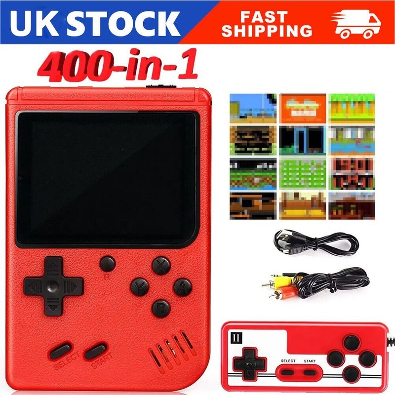 Built-in 400 Handheld Retro Video Game Console Gameboy Classic Games Player UK