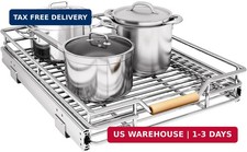 Pull out Cabinet Organizer, 15"W X 21"D, Heavy Duty Smooth Sliding Under Cabinet