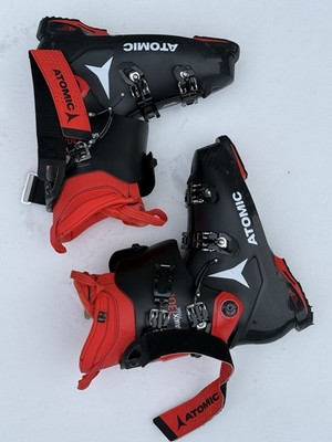 Men s Atomic Hawx Prime 130s Black red White Ski Boots 31/32.5 112 Medium Last