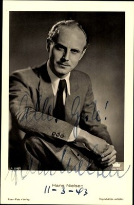 Ak Schauspieler Hans Nielsen, Portrait, Ross Verlag A 3360/1,... - 10877711