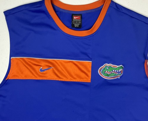 Vintage Nike Florida Gators Jersey Shirt Elite Embroidered Mini Swoosh Men Sz L - Picture 5 of 8