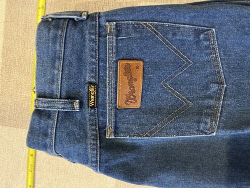 Vintage Men’s Wrangler Blue Jeans Size 34x30 Made In USA - Picture 3 of 4