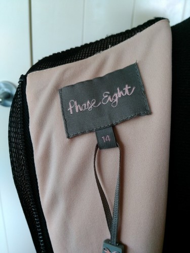 Phase Eight fully lined black dress Size 14 Brand new with tags RRP$390 - Picture 7 of 9
