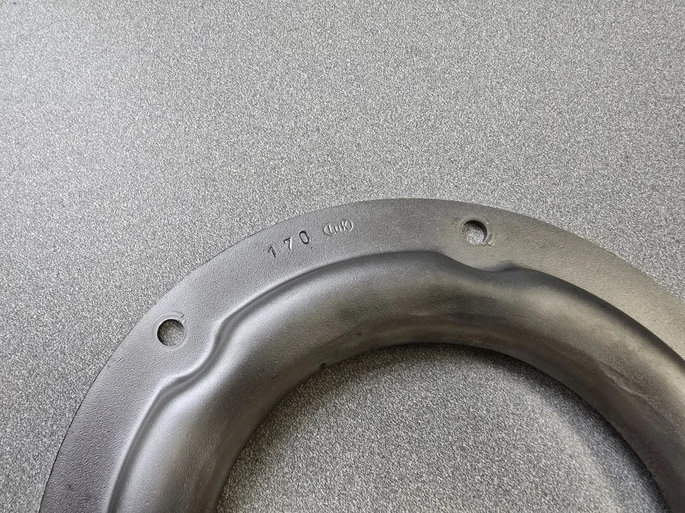 NICE USED ORIGINAL LUK PORSCHE 356A 356B T5 180 mm CLUTCH PRESSURE PLATE RING 5 - Image 4 of 4