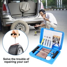 Profi 58tlg Auto Reifen Pannenset Reifenreparatur Flickzeug PKW KfZ Notreparatur