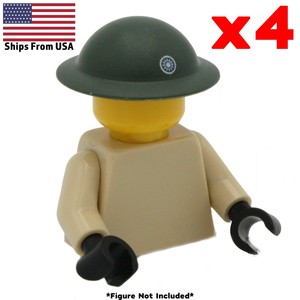 lego ww2 helmets