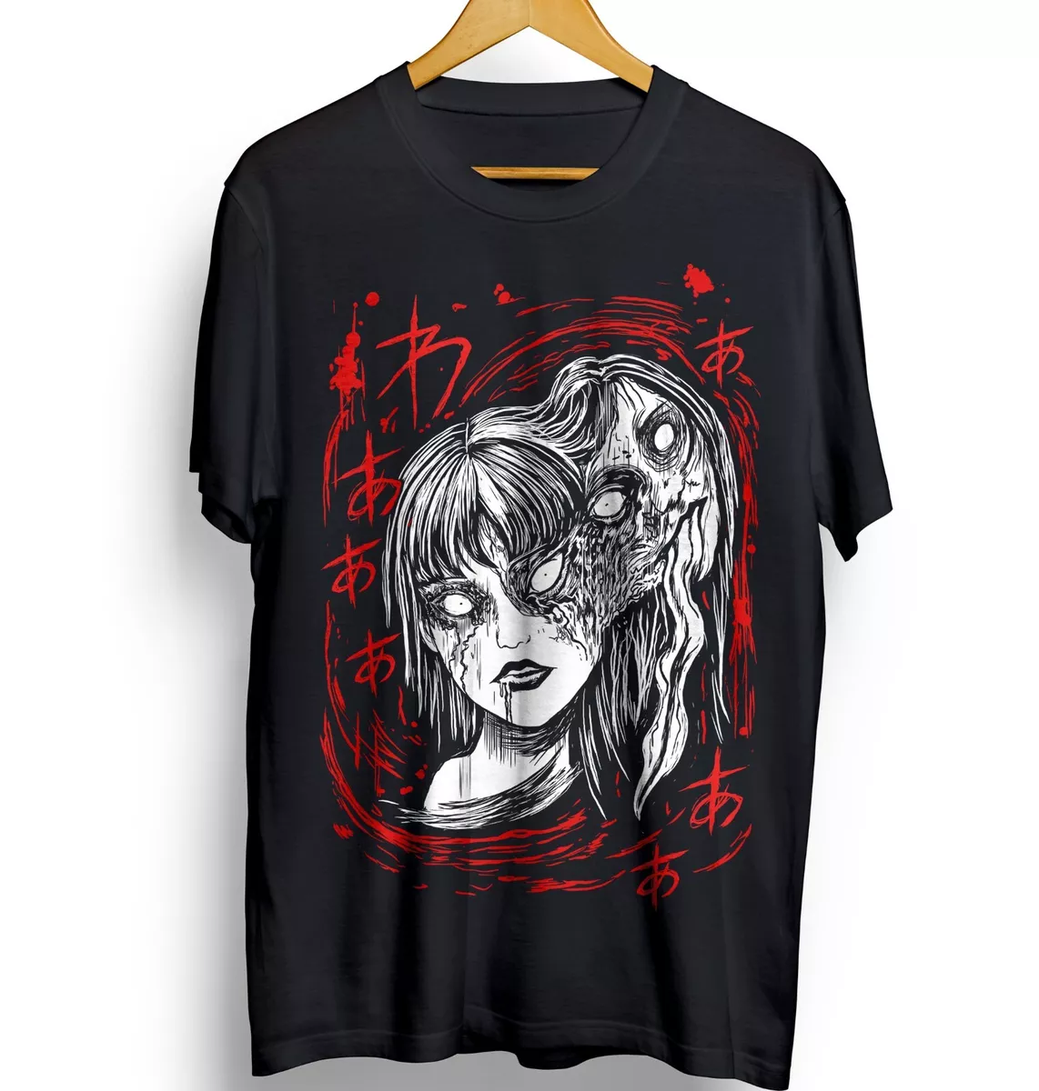 T-Shirt Tomie Junji Ito Uzumaki Horror Anime Manga Japanese Japan Guro Gore  Cult