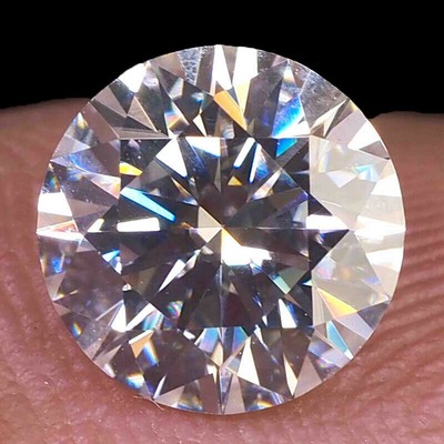6 Ct Loose Round Cut Natural White Diamond Certified Faceted VVS1 4mm Size  J1 | eBay
