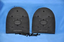 VIBRAM #438 Cowboy Shoe RepaiR Heels with Nails- 4 Sizes! SEE LISTING FOR SIZES