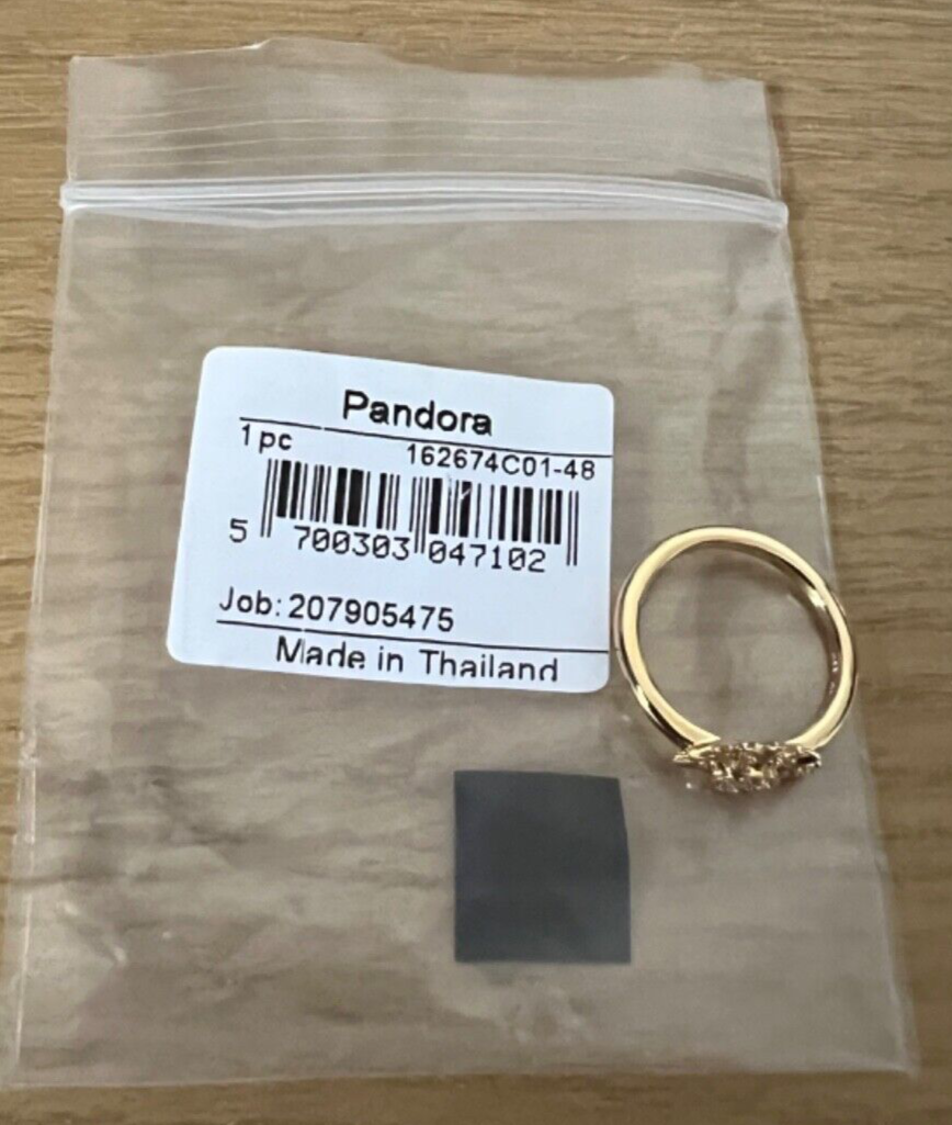 PANDORA Celestial Sparkling Sun Ring 162674C01-48 UK