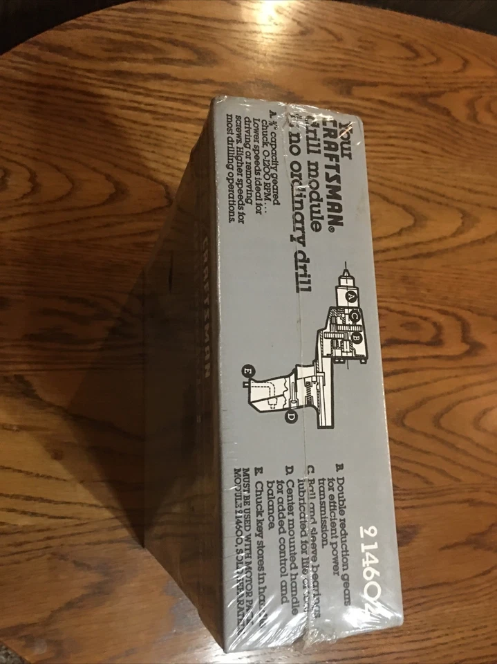 SEARS/CRAFTSMAN MODULAR TOOL SYSTEM 3/8” REVERSIBLE DRILL MODULE 914602 - Image 3 of 4