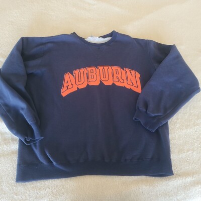 Auburn Tigers War Eagles Mens Large Navy Blue War Eagles