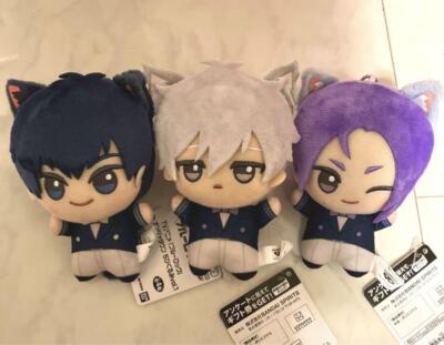 Blue Lock x Nanjatown Isagi & Nagi & Reo Chibi Plush doll 11cm Set of 3 Bandai