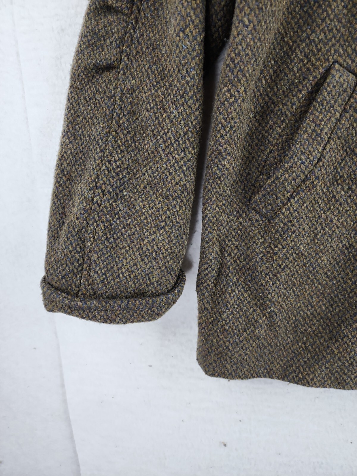Westbound Wool Herringbone Jacket Winter Coat Ful… - image 3