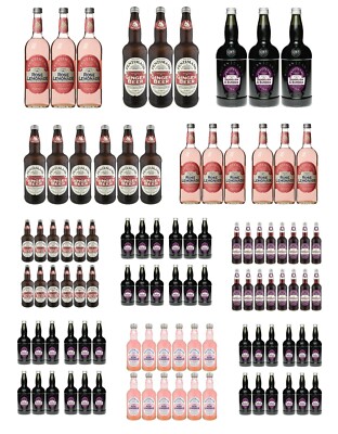 Fentimans Multipack Alcohol-Free Apple & Blackberry, Ginger Beer Dandelion x75CL