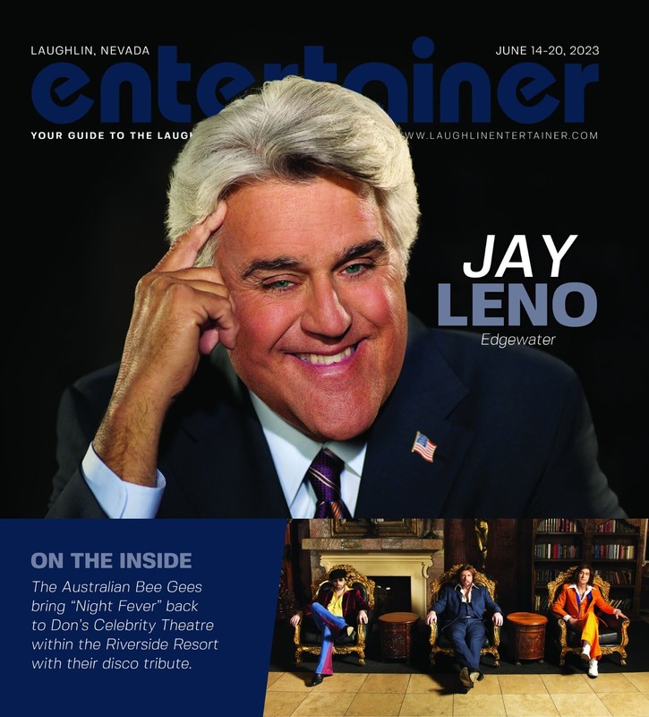 JAY LENO ON COVER OF RARE MAGAZINE!!!  OOP!!