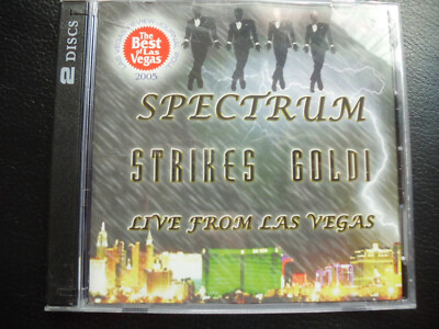 SPECTRUM  STRIKES  GOLD  -   LIVE FROM LAS VEGAS ,    2 CD  2004 ,   SOUL , FUNK