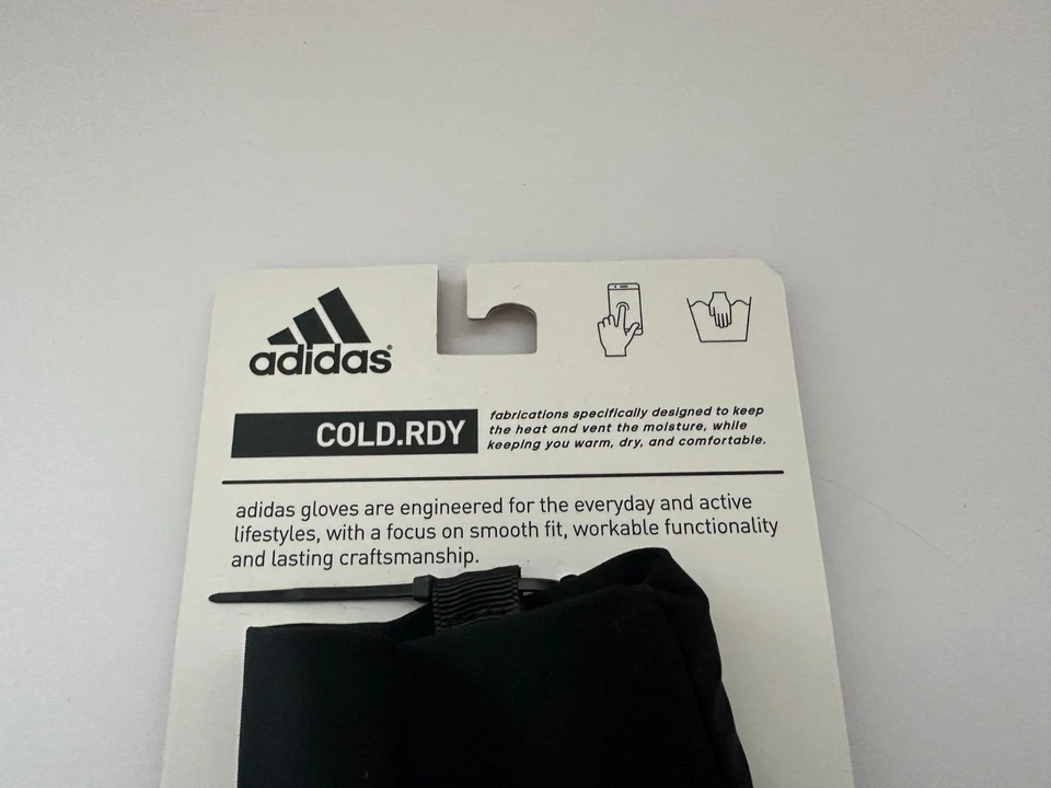 Nuevos guantes para correr Adidas Cold 2.0 para mujer talla grande medianos para hombre Foto 4 de 4
