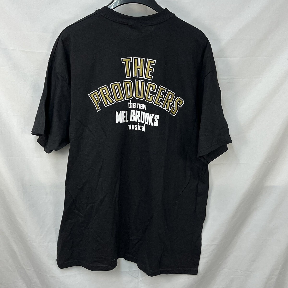 NEW THE PRODUCERS MUSICAL MEL BROOKS BIALYSTOCK BLOOM T SHIRT SIZE XL