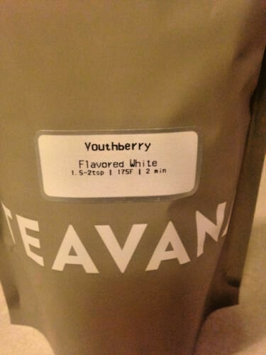 Vana 2 Oz Youthberry White Loose Leaf Tea Sealed Bag! Htf!