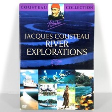 Jacques Cousteau: River Explorations (5-Disc DVD, 2006, Full Screen) w/ Slip Box