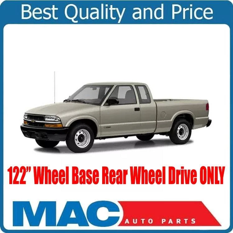 Para Chevrolet S10 Pick Up 2000 01 02 2003 4,3 L tracción trasera 122" distancia entre ejes Foto 3 de 4