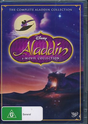 Aladdin The Complete 3-movie Collection DVD NEW Reion 4