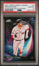 2022 Topps Cosmic Chrome Trevor Story Star Gaze Black PSA 10 Gem Mint /10
