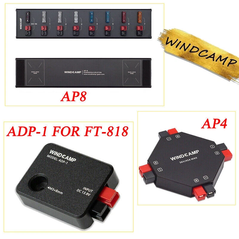 AP8 AP4 ADP-1 40A Connector Power Splitter Distributor for HF Amateur Radio ADE