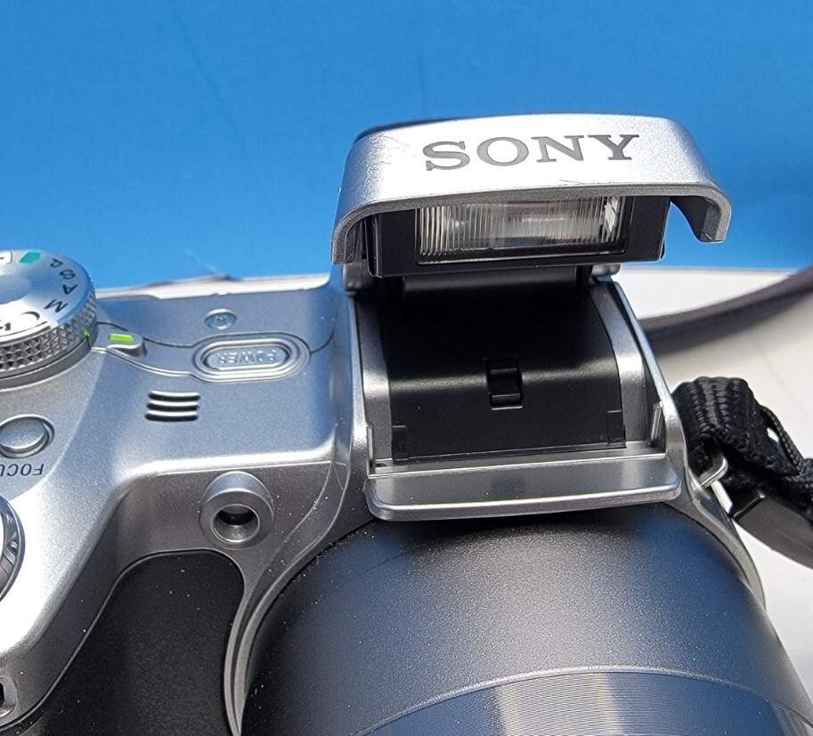 Sony Cyber Shot Camera DSC-H1 12X Optical Zoom 5.1 MP - Clean. | eBay