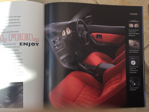 MG brochure + Approved Accessories brochure 1995 in VGC - Picture 4 of 7
