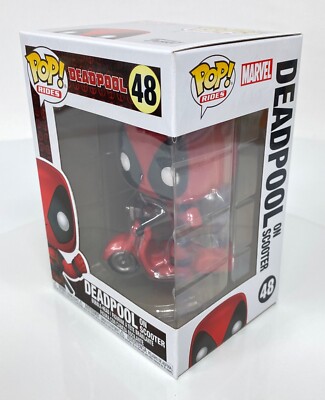 FunkoPop！48 DEAD POOL on scooter Amazon.com: Funko Pop! Ride Marvel: Deadpool & Scooter