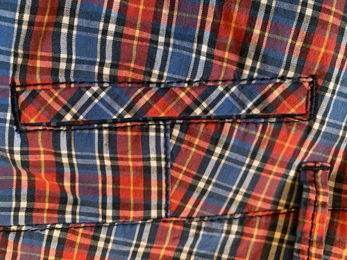 abercrombie girls short sleeve pink shirt & plaid cute stretch shorts set - Picture 10 of 10