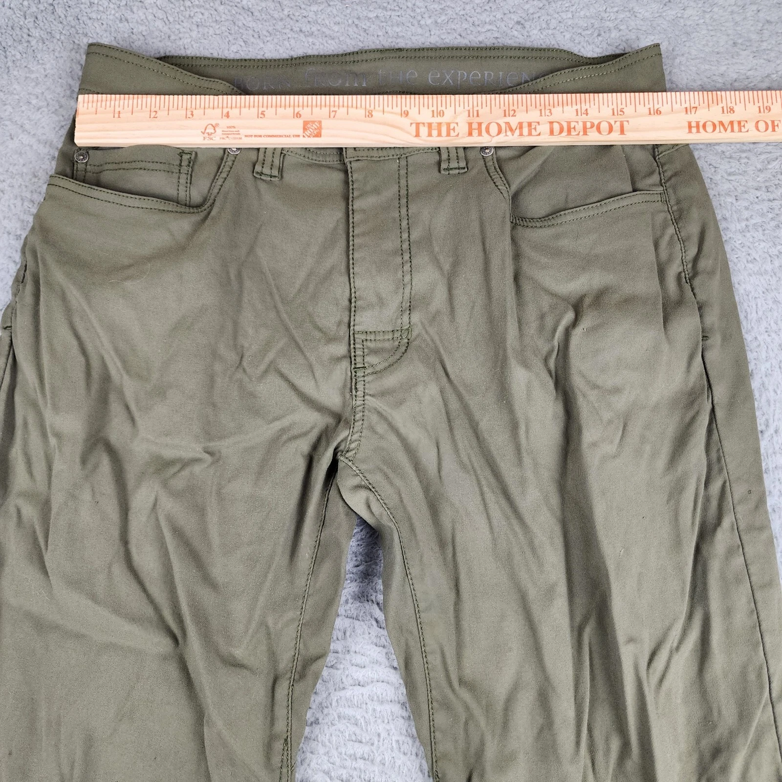 prana brion ii slim fit outdoors hiking trail pants