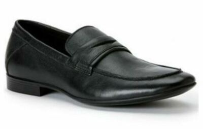 calvin klein pamelyn leather penny loafers