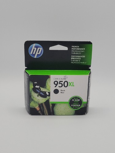 Original HP 950XL schwarze Tinte OfficeJet 8110 8620 8600 8625 8700 neu Ablaufdatum Feb 2018  - Bild 1 von 5