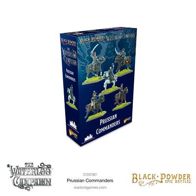 Black Powder - The Waterloo Campaign Prussian Commanders - 312401801