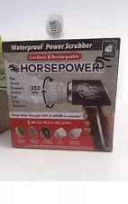 Ruby Horsepower Handheld Cordless Rechargeable Spinning Power Scrubber 