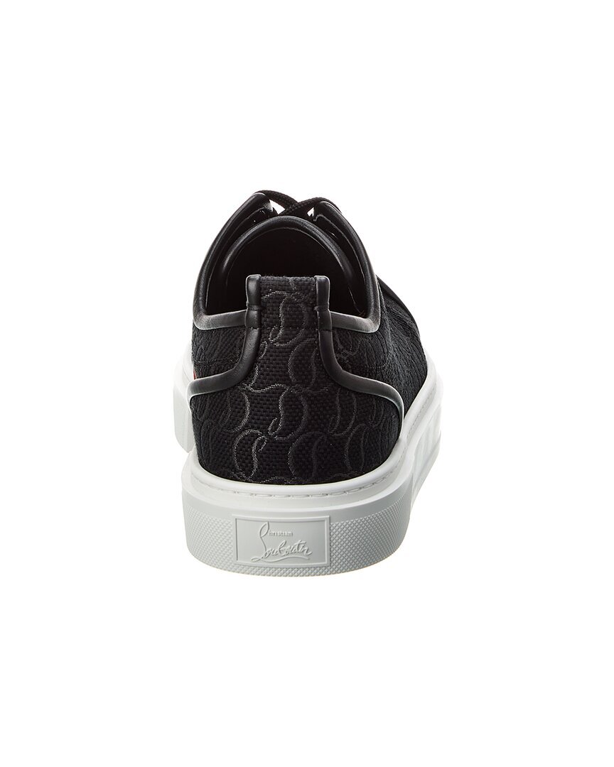 Christian Louboutin Adolon Junior Jacquard Canvas & Leather 