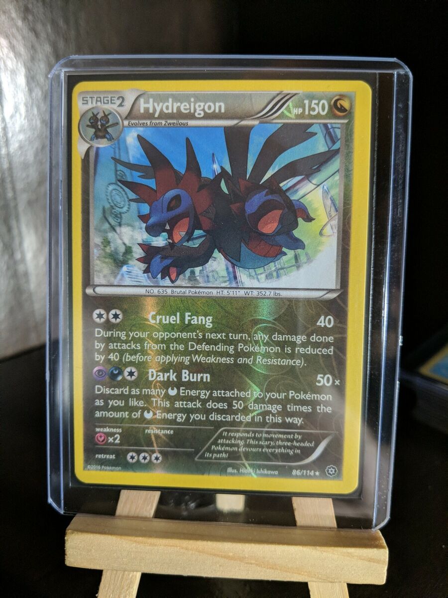 Hydreigon 86/114 XY-Steam Siege Reverse Holo for sale online Hydreigon 86/114 XY-Steam Siege Reverse Holo for sale online