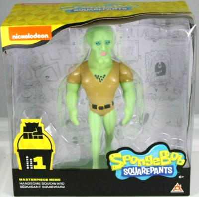Spongebob Squarepants Handsome Squidward Figurine 8 Inch Series 1 New 2018