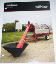 BUHLER FARM KING GRAIN CLEANER Screens Drum MODELS 360 480 2008 BROCHURE