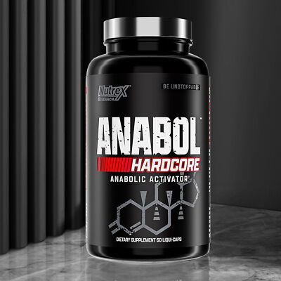 Nutrex Research Anabol Hardcore - Anabolic Activator,Muscle,Testosterone Booster