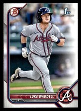 2022 Bowman #BP-48 Luke Waddell Prospects Card Atlanta Braves