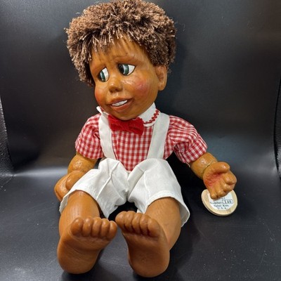 Naber Kids Baby LOUI Doll - Boy with Brown Hair - #140 - 1996 - 14''