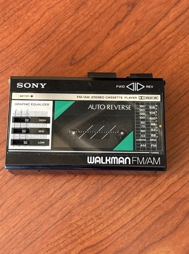 Sony Walkman WM-F18/F28 Cassette Player FM/AM Radio (Tested) Vintage Retro WORKS