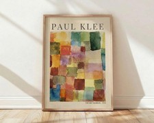 Paul Klee Composition 1914 Met Museum Watercolor Poster Wall Art Decor